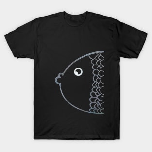 Colorful karp rainbow grey T-Shirt